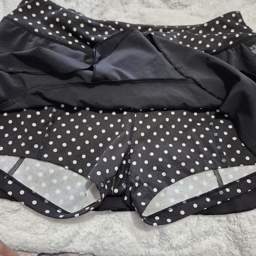 VSX Black Bubble Mini Skirt with Ruffled Tiers...SIZE:L - Picture 10 of 11